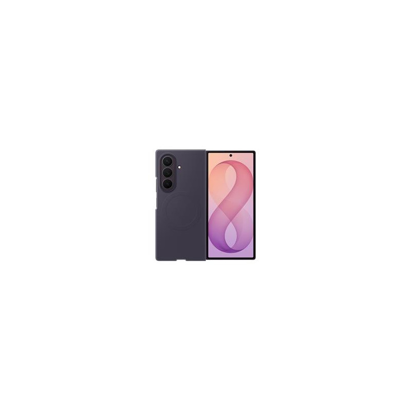Samsung F976 Z Fold Ultra Silicone Magnet Case Violet Shadow EF-EF976CV